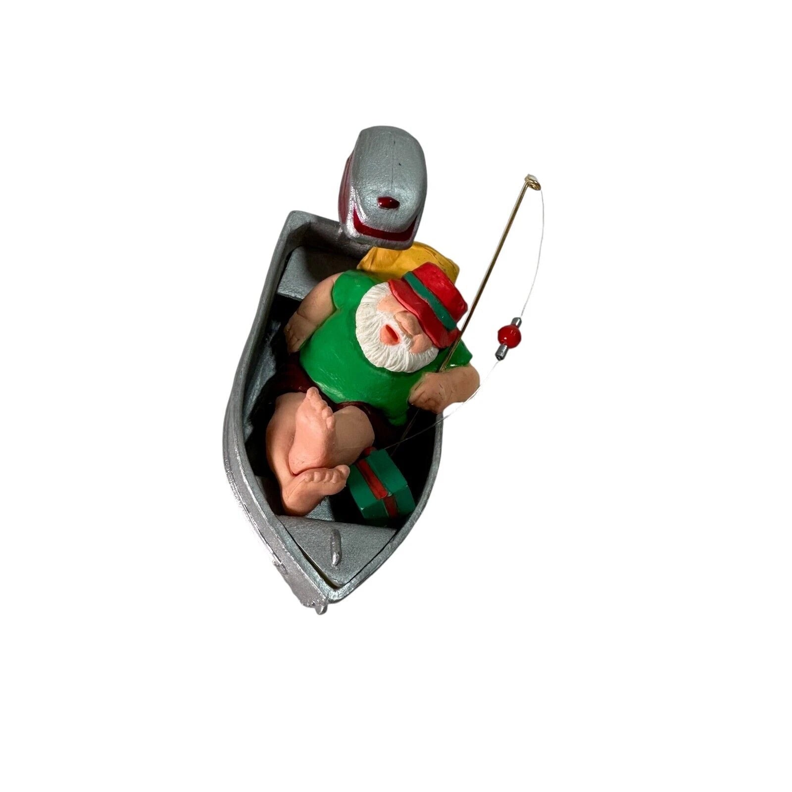 1992 Gone Wishin' Hallmark Ornament (Fishing) QX5171