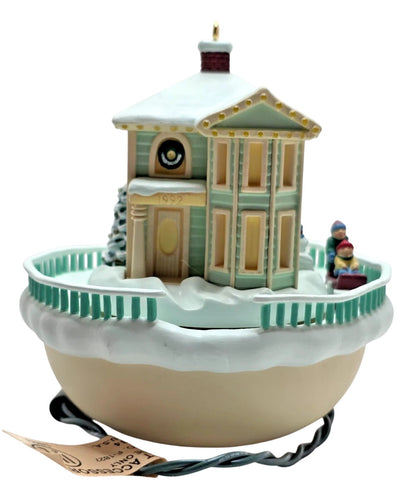 1992 Good Sledding Ahead Hallmark Ornament (Sled) QLX7244