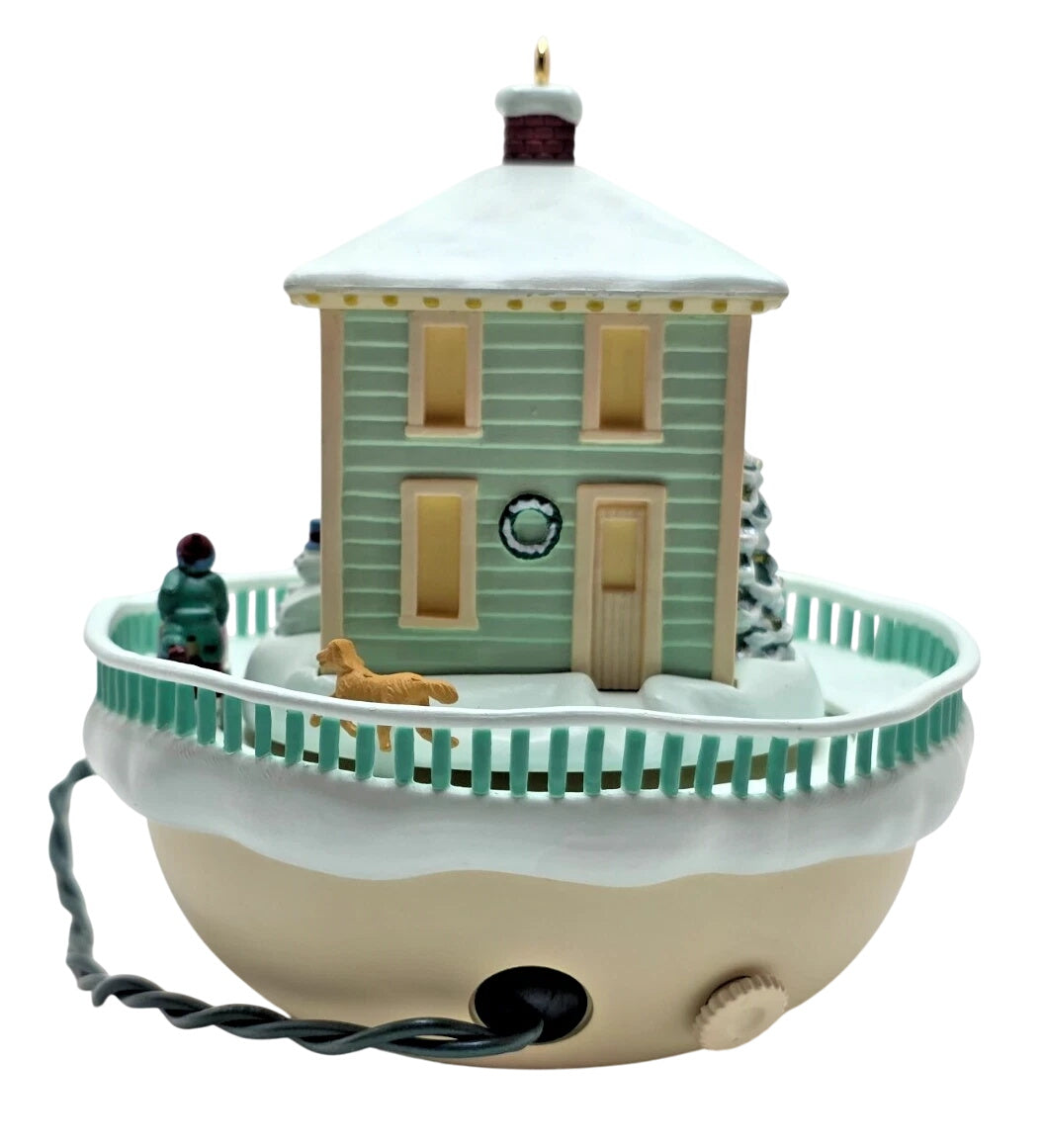 1992 Good Sledding Ahead Hallmark Ornament (Sled) QLX7244