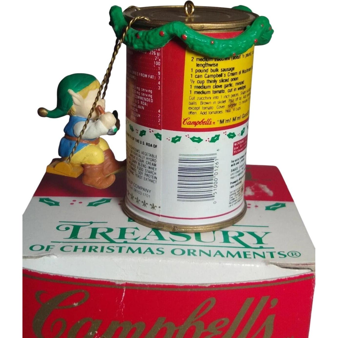 1992 "Have A Soup-er Christmas" - Frist Issue in the "Campbell's Series" (Enesco)