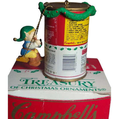 1992 "Have A Soup-er Christmas" - Frist Issue in the "Campbell's Series" (Enesco)