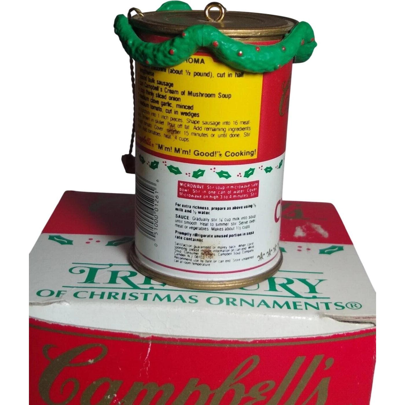 1992 "Have A Soup-er Christmas" - Frist Issue in the "Campbell's Series" (Enesco)