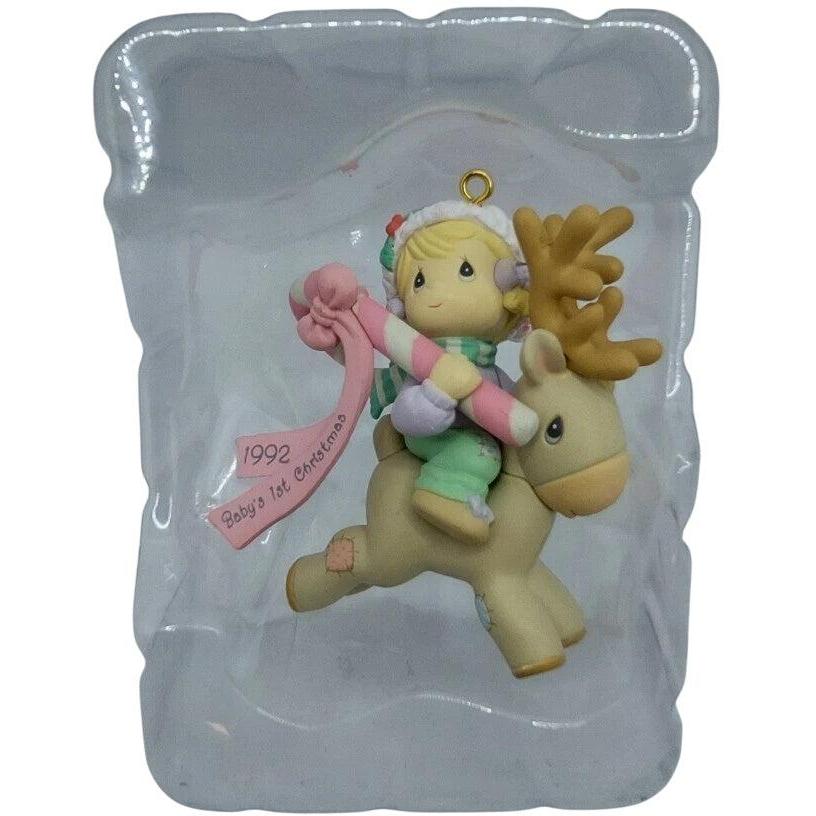 1992 Holiday Expressions - "Baby's First Christmas" (Precious Moments)