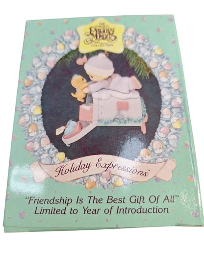 1992 Holiday Expressions - "Friendship is the best gift of all" (Precious Moments)