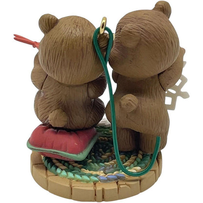 1992 Holiday Helpers Carlton Cards Ornaments (Teddy Bear) 120491-2