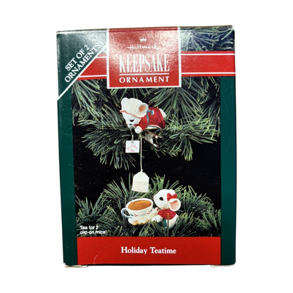 1992 Holiday Teatime Hallmark Ornament (Tea Time!) QX5431