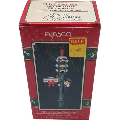 1992 It's a Go For Christmas - Fifth Issue in the "Handy Dandy Elf" Series Enesco Ornament (Bird) 587095