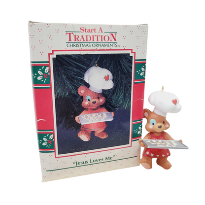 1992 Jesus Loves Me (Teddy Bear)