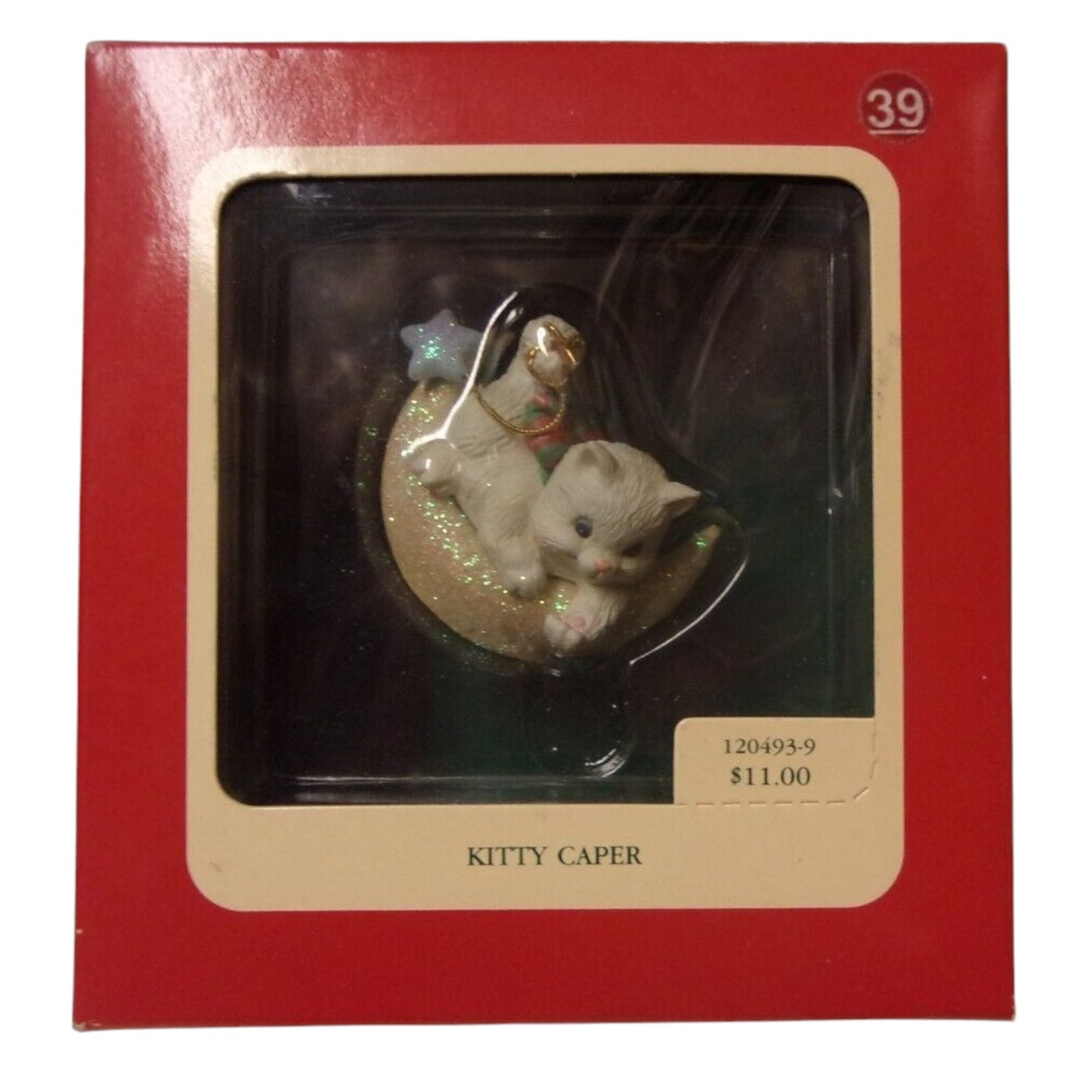 1992 Kitty Capter Carlton Cards Ornaments (Kitten) 120493-9