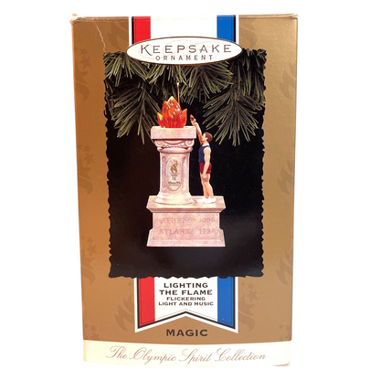 1992 Lighting The Flame Hallmark Ornament (Olympic) QXE7444