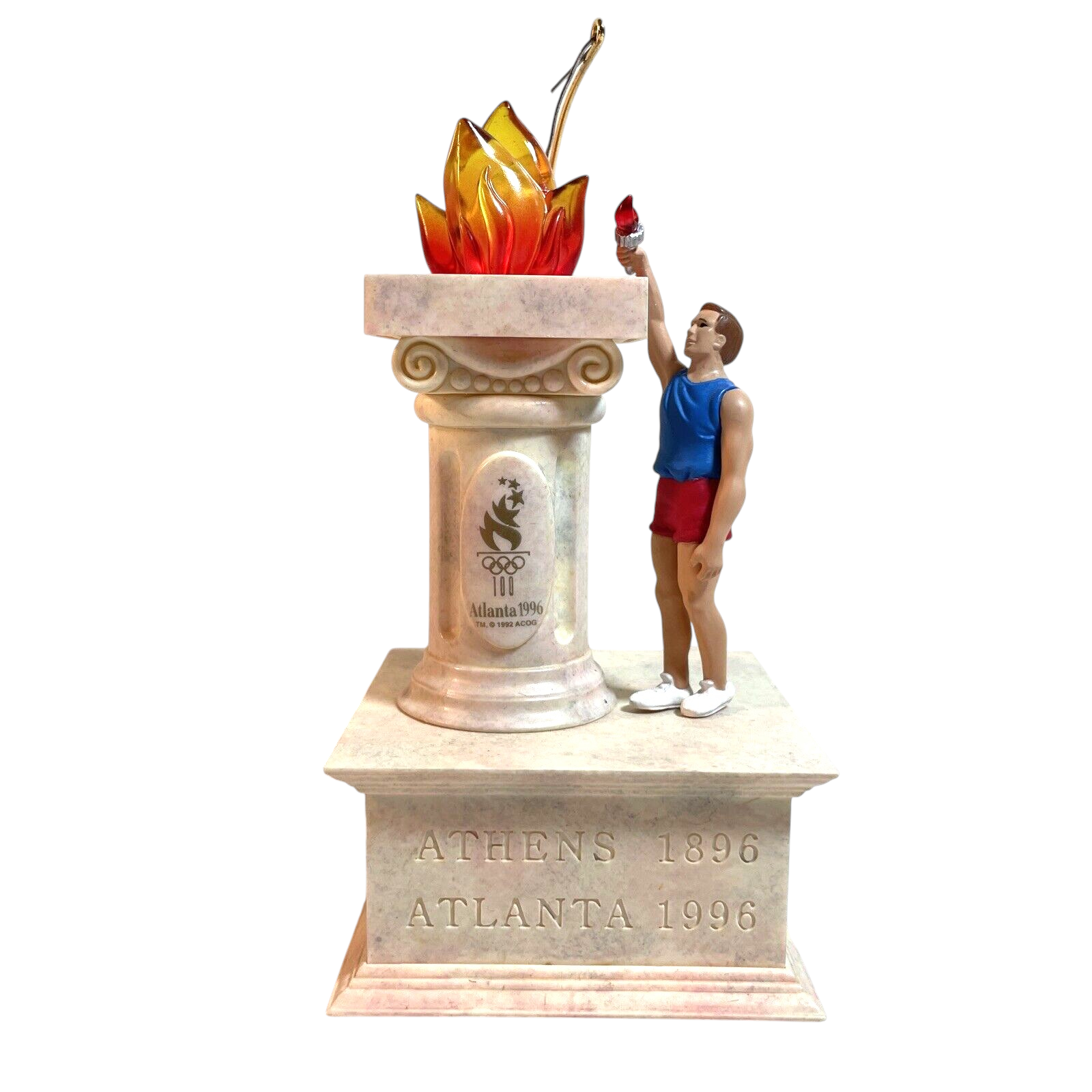 1992 Lighting The Flame Hallmark Ornament (Olympic) QXE7444