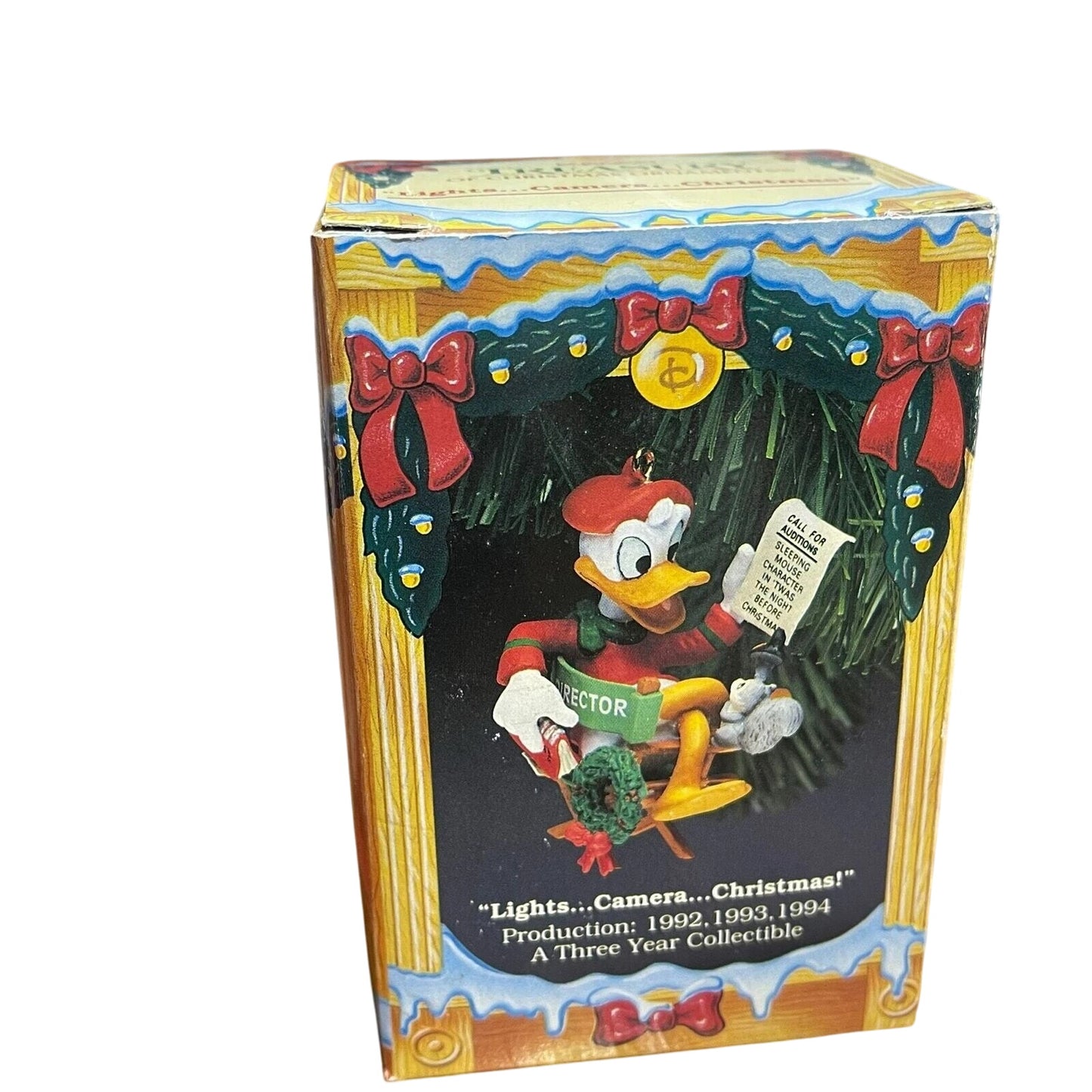 1992 Lights...Camera...Christmas! Donald Duck (Disney)