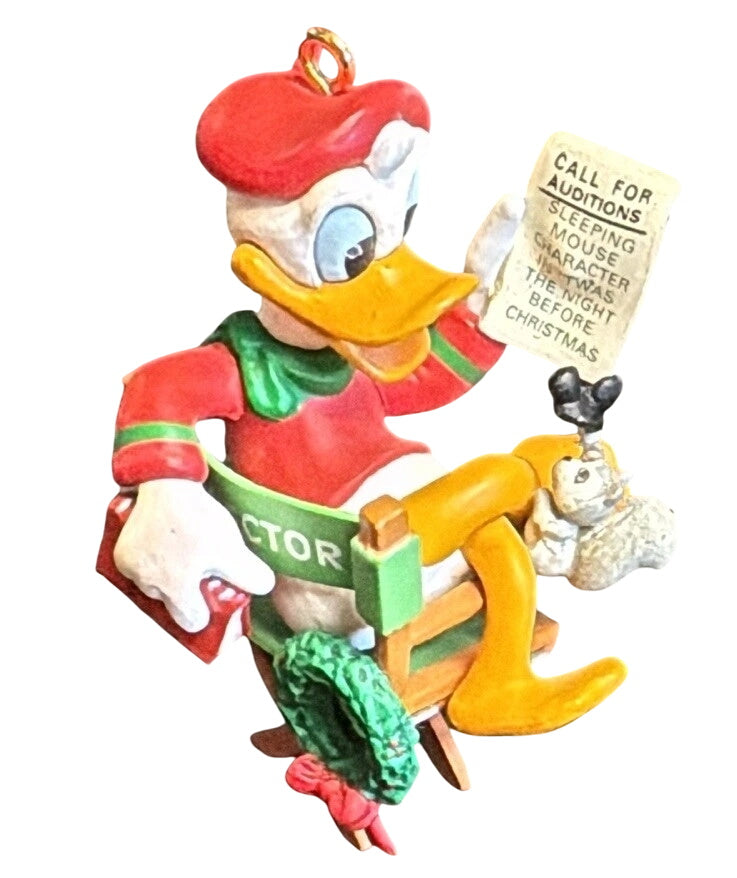 1992 Lights...Camera...Christmas! Donald Duck (Disney)