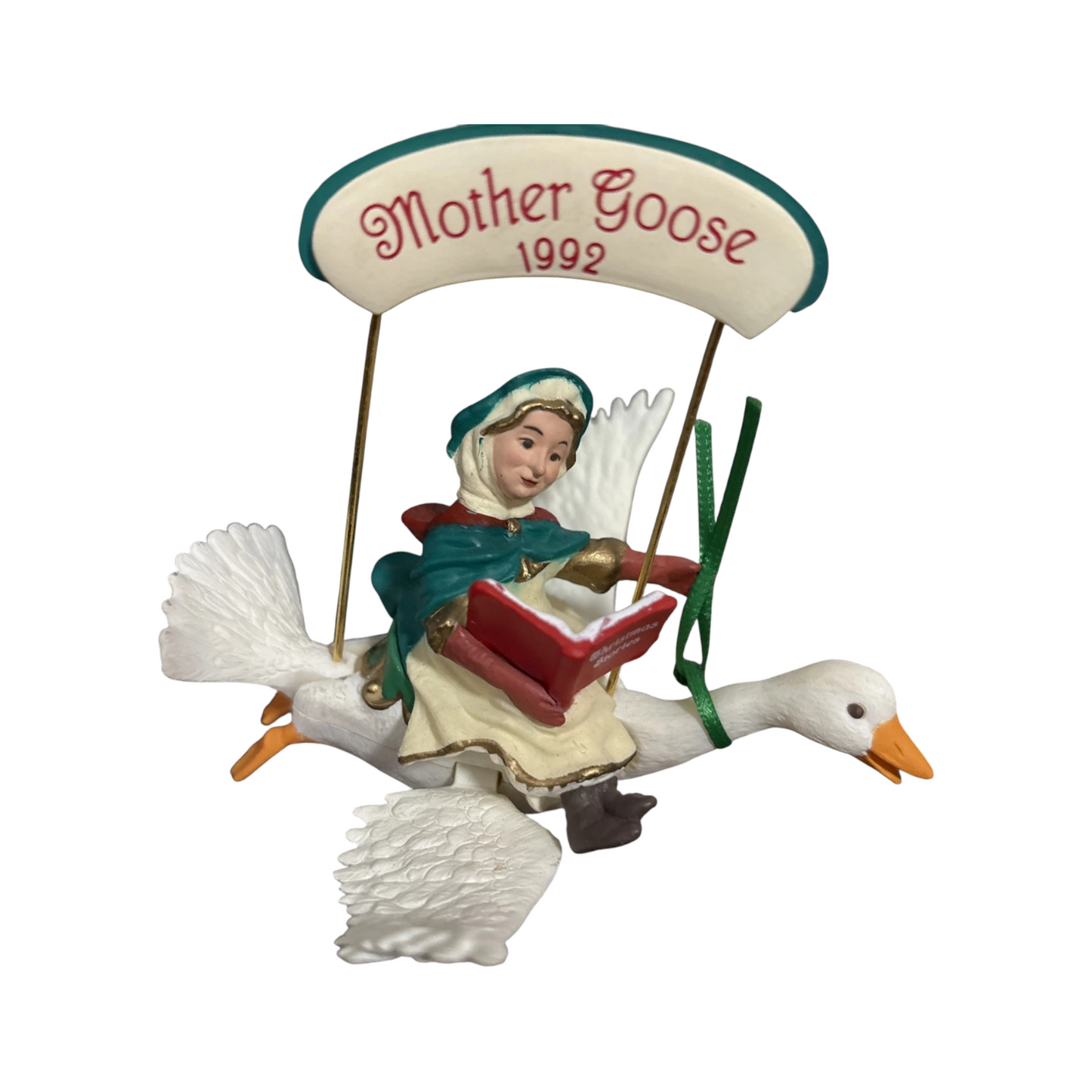 1992 Mother Goose Hallmark Ornament (Animal) QX4984