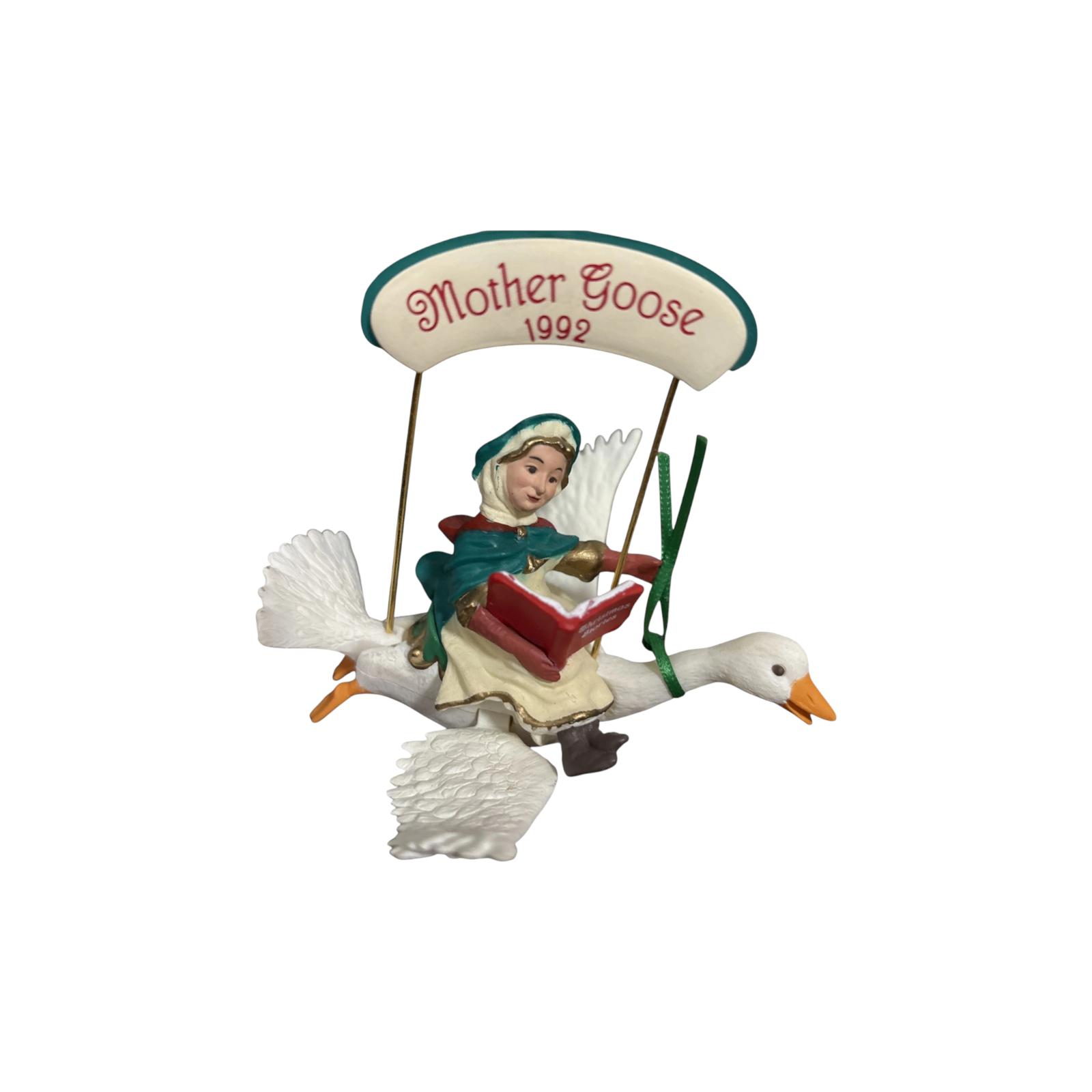 1992 Mother Goose Hallmark Ornament (Animal) QX4984