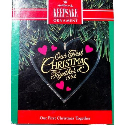 QX3011 1992 Our First Christmas Together (Our First Christmas) Image2