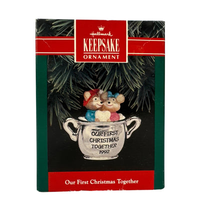 1992 Our First Christmas Together Hallmark Ornament (Our Christmas Together) QX5061