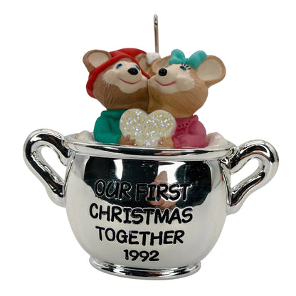 1992 Our First Christmas Together Hallmark Ornament (Our Christmas Together) QX5061