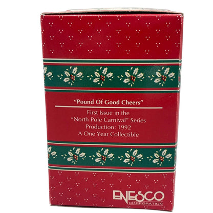 1992 Pound of Good Cheers - North Pole Carnival Enesco Ornament (North Pole Countdown) 582034 582034