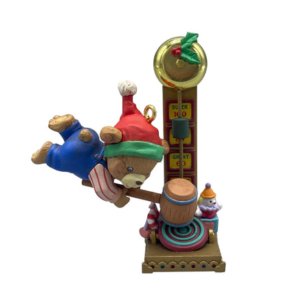 1992 Pound of Good Cheers - North Pole Carnival Enesco Ornament (North Pole Countdown) 582034 582034