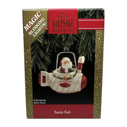 1992 Santa Sub Hallmark Ornament (Santa Claus) QLX7321