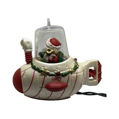 1992 Santa Sub Hallmark Ornament (Santa Claus) QLX7321