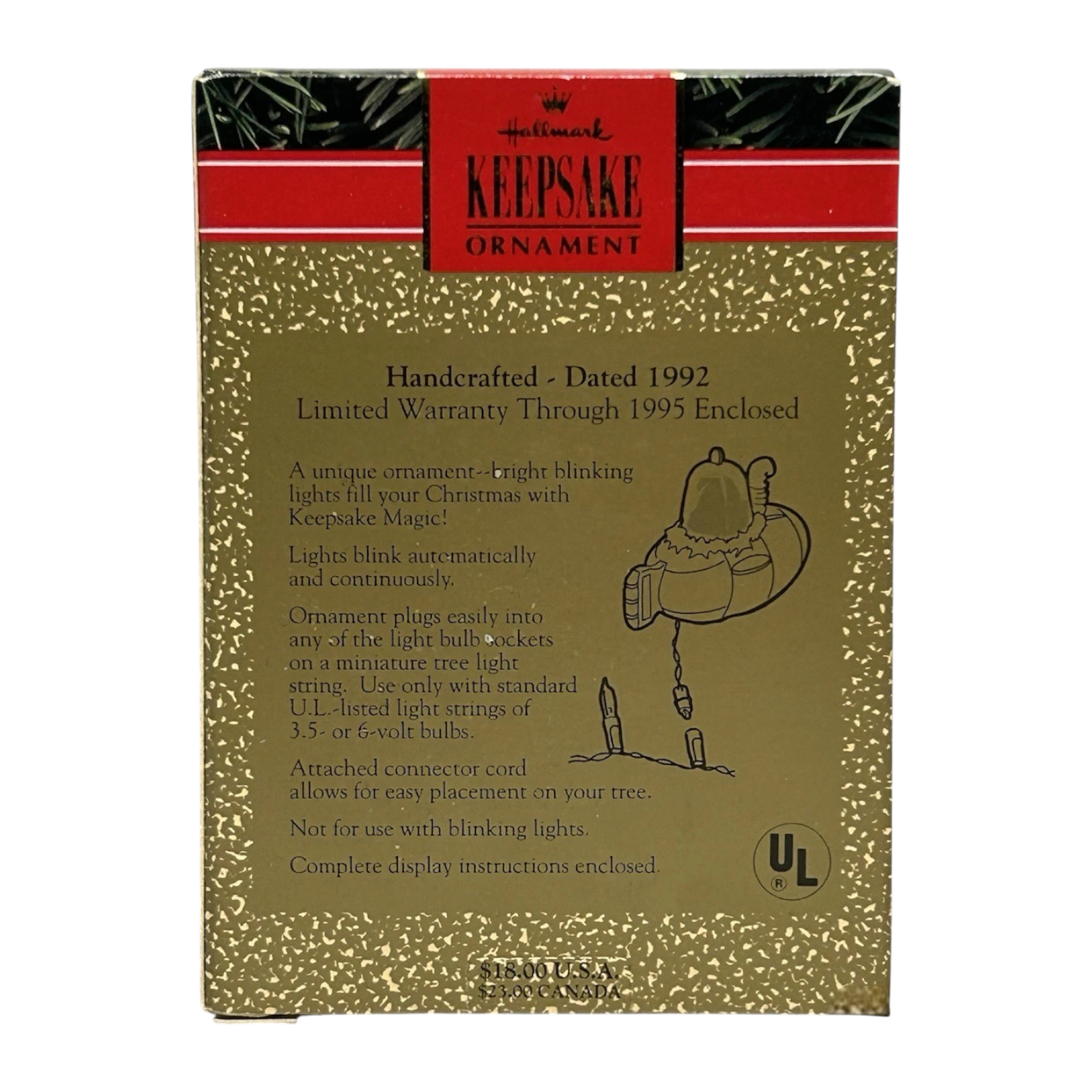 1992 Santa Sub Hallmark Ornament (Santa Claus) QLX7321