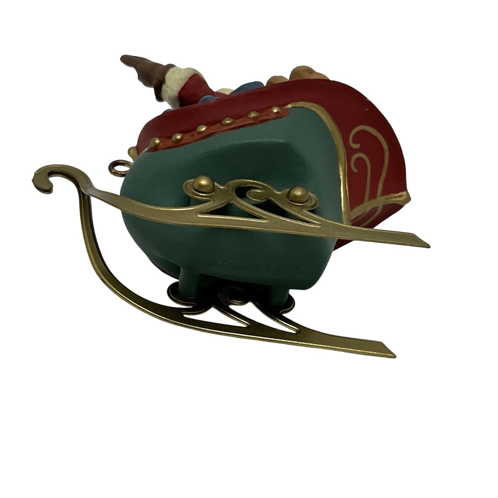 1992 Santa and His Reindeer Hallmark Ornament (Santa Claus) XRP9739