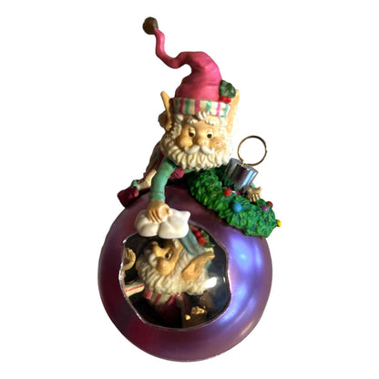 1992 Sparky & Buffer - Wee Tree Trimmers Enesco Ornament (Elf) 561851