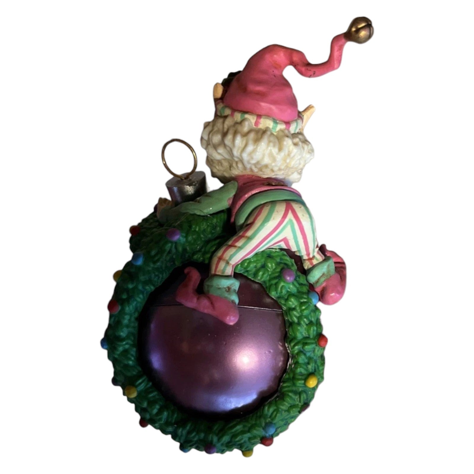 1992 Sparky & Buffer - Wee Tree Trimmers Enesco Ornament (Elf) 561851
