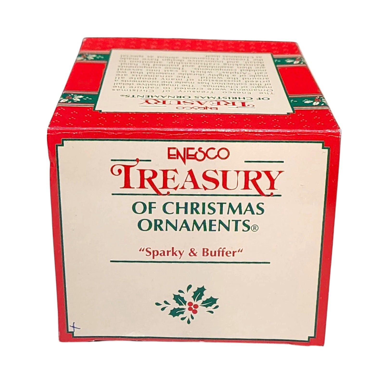 1992 Sparky & Buffer - Wee Tree Trimmers Enesco Ornament (Elf) 561851