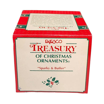 1992 Sparky & Buffer - Wee Tree Trimmers Enesco Ornament (Elf) 561851