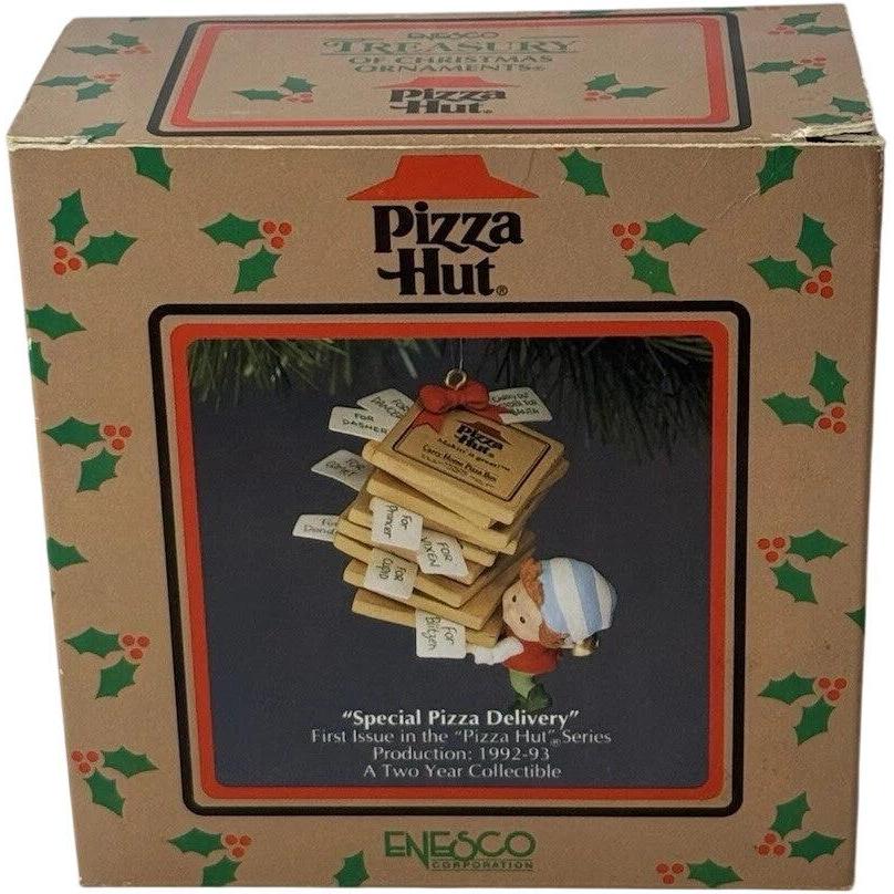 1992 "Special Pizza Delivery" - First Issue in the "Pizza Hut" Series (Enesco)