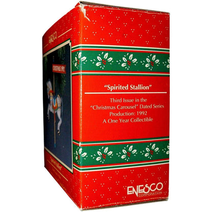 1992 Spirited Stallion - Christmas Carousel (Carousel Ride)