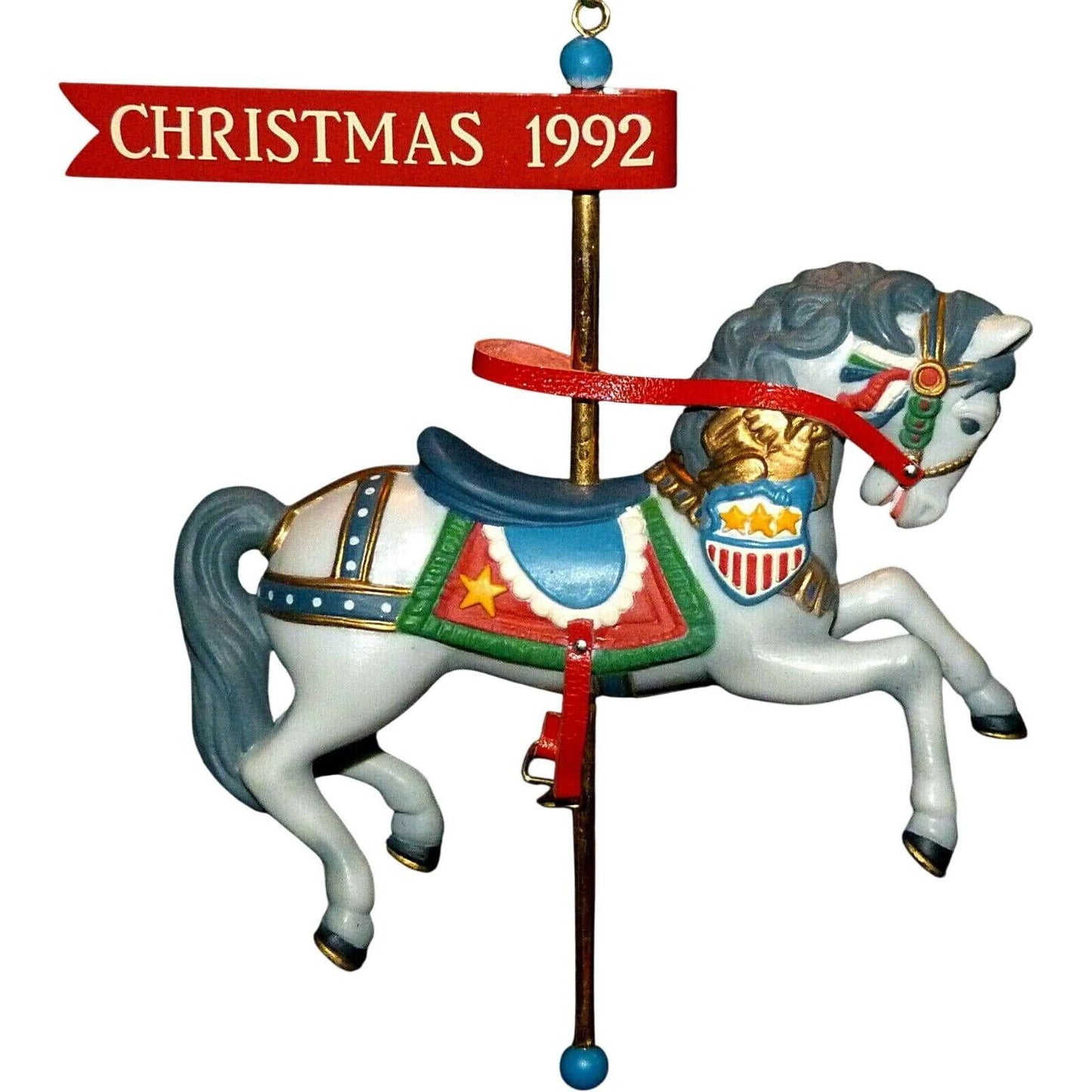 1992 Spirited Stallion - Christmas Carousel (Carousel Ride)