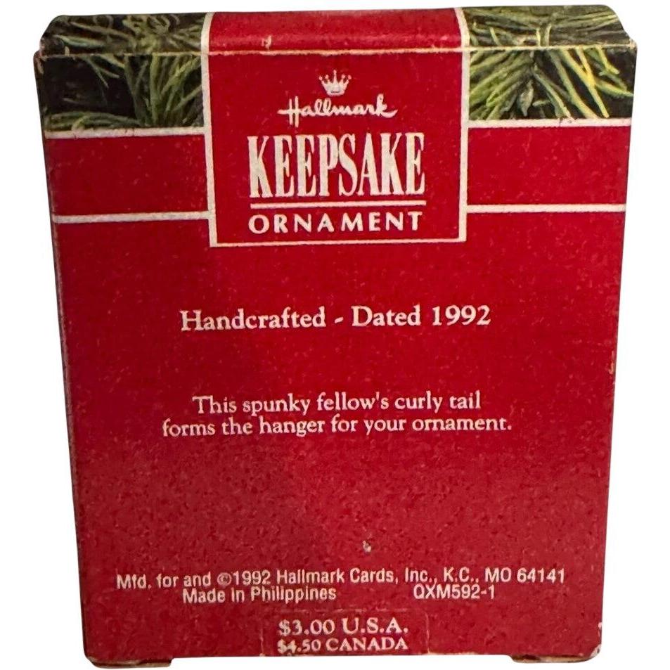 1992 Spunky Monkey Hallmark Ornament (Spunky Monkey) QXM5921