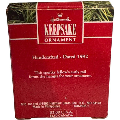 1992 Spunky Monkey Hallmark Ornament (Spunky Monkey) QXM5921