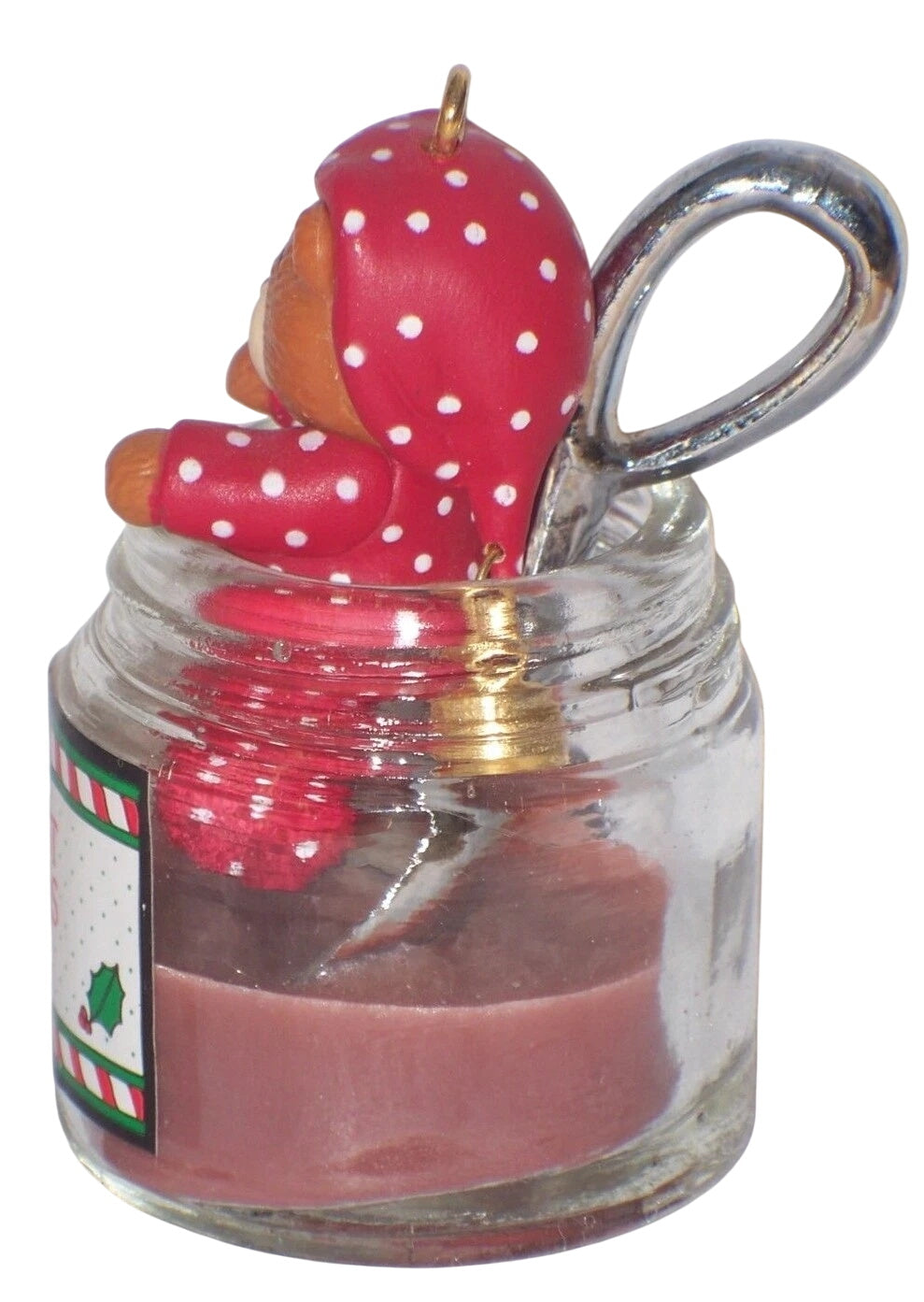 1992 Tasty Tidings - Lucy & Me Baby's First Christmas Enesco Ornament (Teddy Bear) 575836