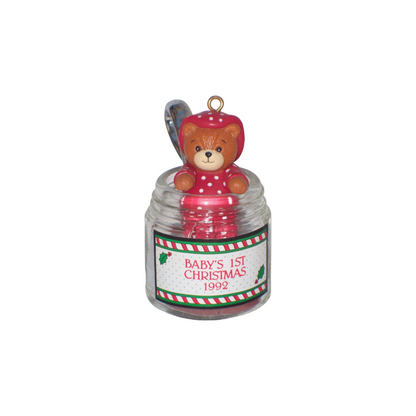 1992 Tasty Tidings - Lucy & Me Baby's First Christmas (Teddy Bear)
