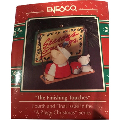 1992 The Finishing Touches Enesco Ornament (A Ziggy Christmas) 585610