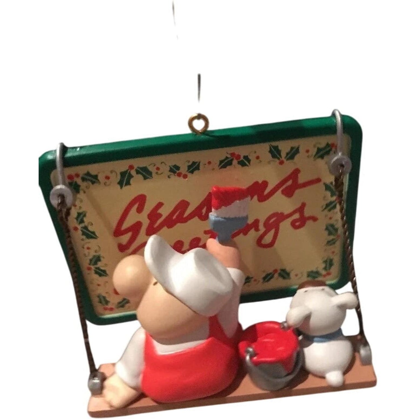 1992 The Finishing Touches Enesco Ornament (A Ziggy Christmas) 585610