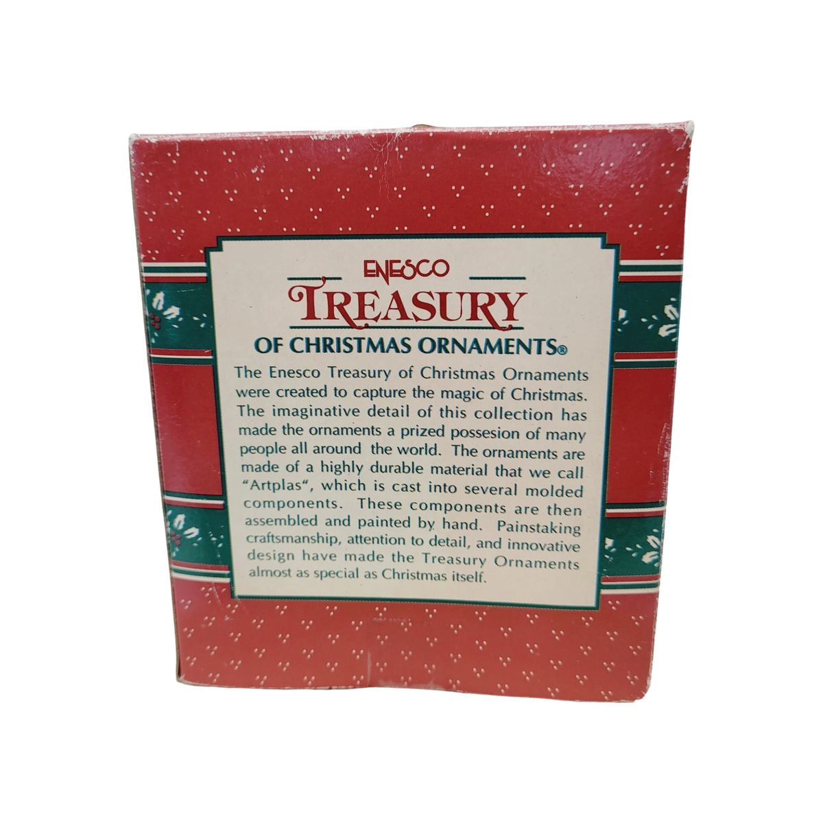 1992 A Christmas Toast Enesco Ornament (Mouse) 588261 Image7