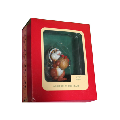 1992 A Gift From the Heart Carlton Cards Ornaments (Squirrel) 120530-7 Image2