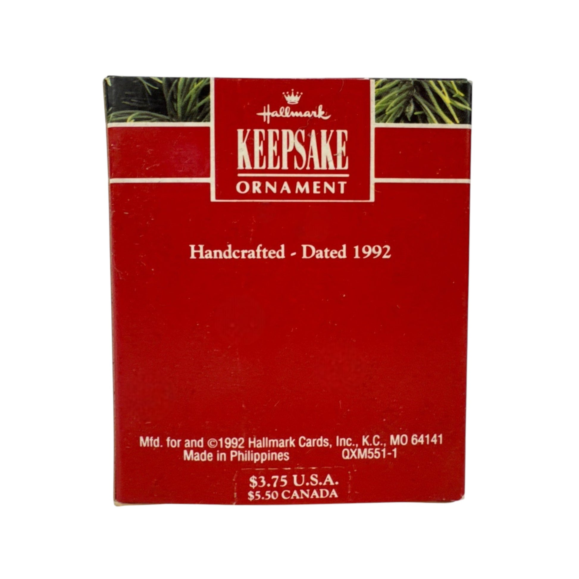 1992 A+ Teacher (Teacher) Hallmark Ornament QXM551-1 Image7
