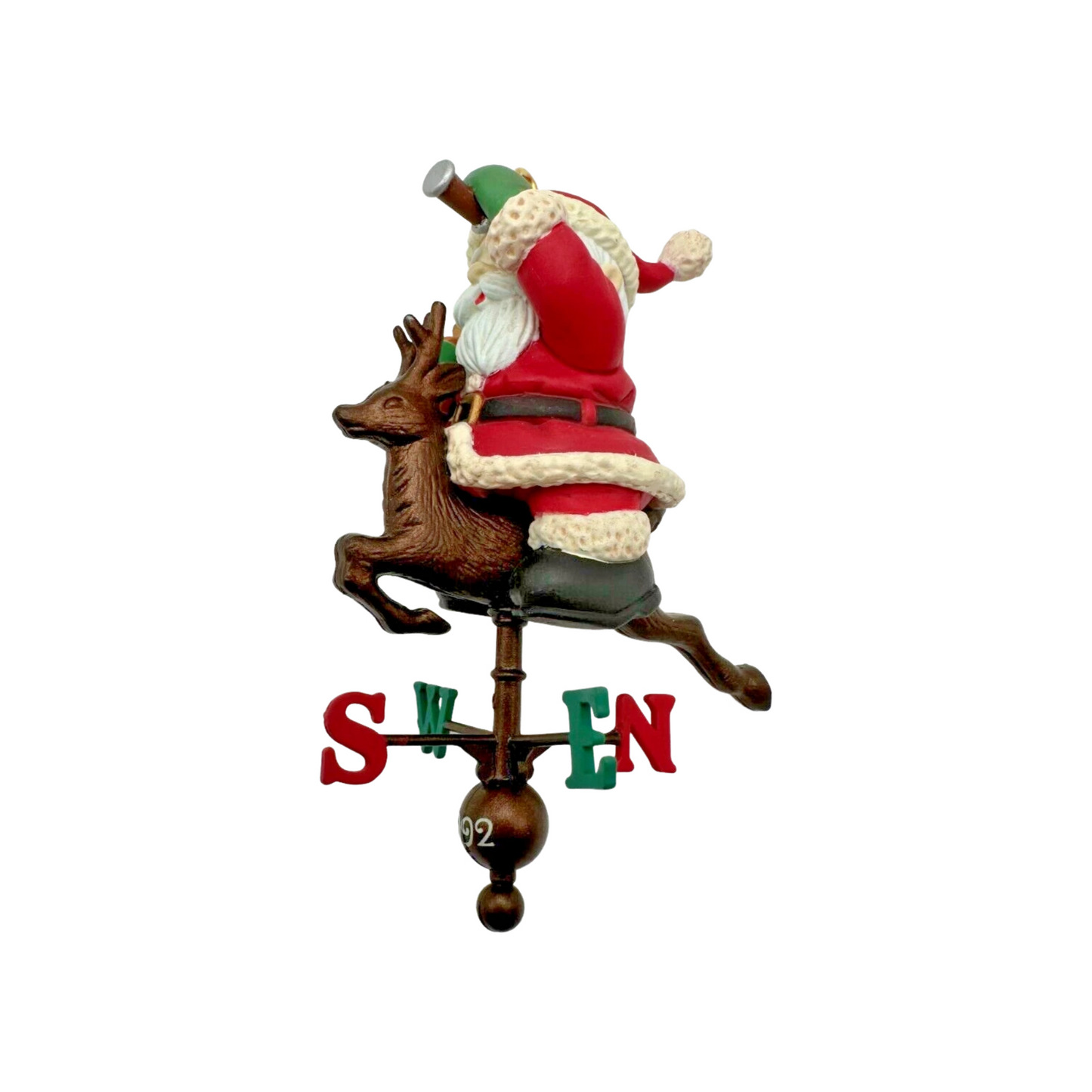 1992 "A Watchful Eye" Enesco Ornament (Santa Claus) 595713 Image5