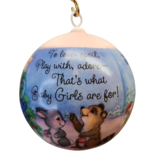 1992 Baby's First Christmas- Baby Girl (Baby's First Christmas)