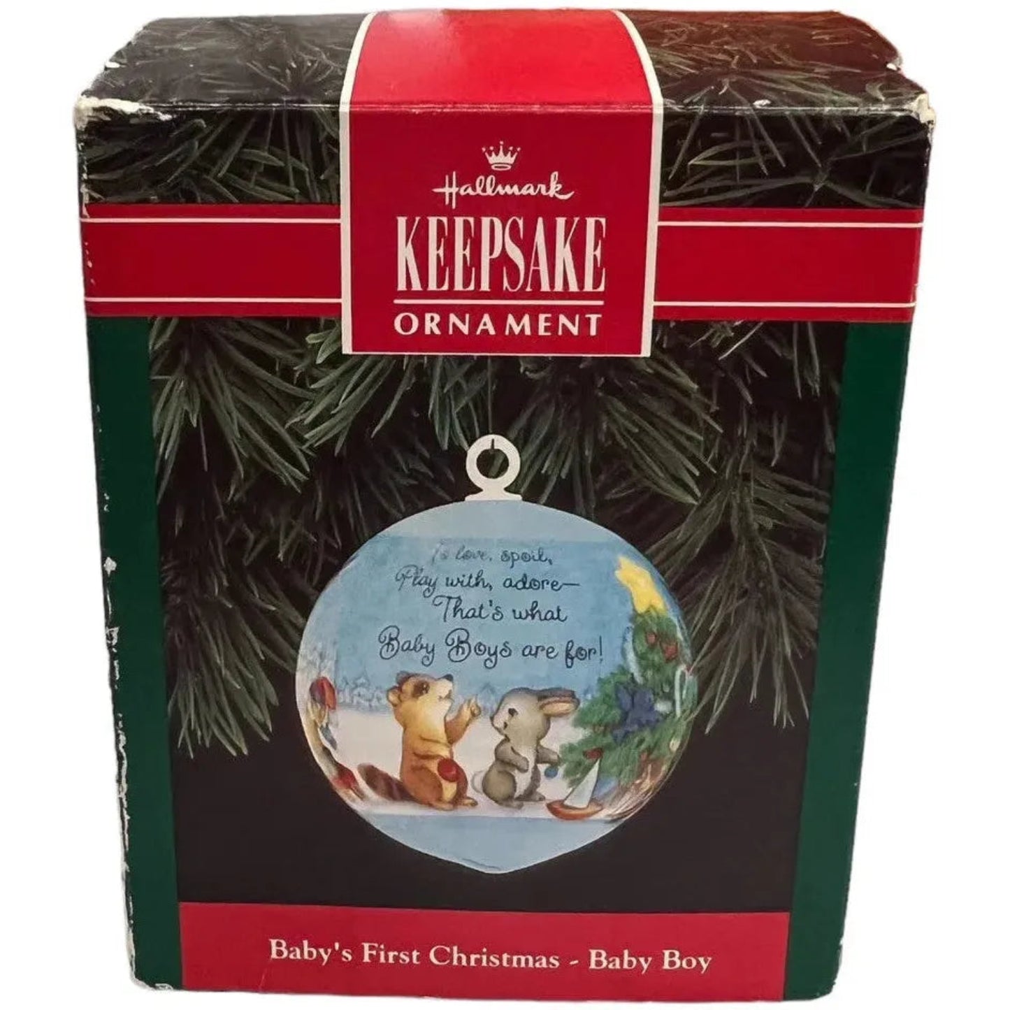 1992 Baby's First Christmas (Baby Boy)