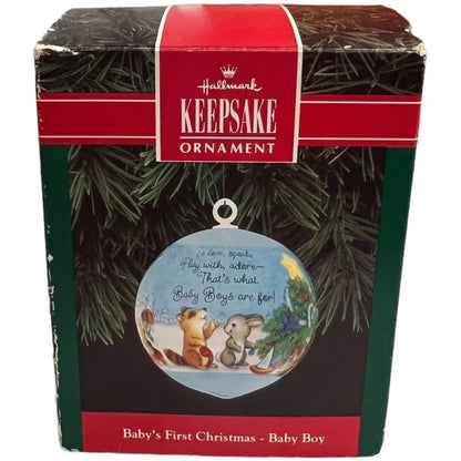 1992 Baby's First Christmas (Baby Boy)