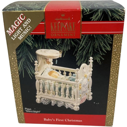 1992 Baby's First Christmas Hallmark Ornament (Baby's First Christmas) QLX7281