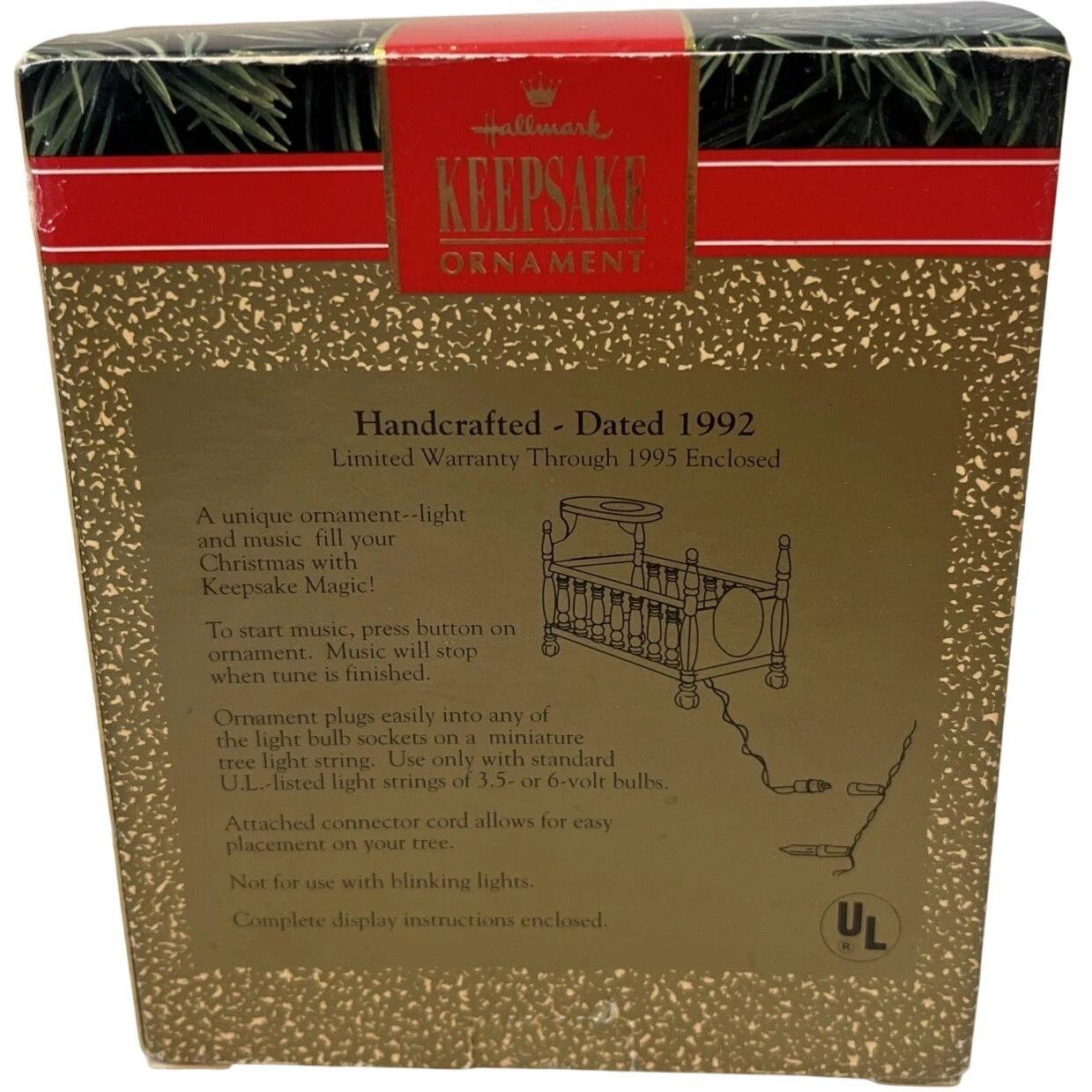 1992 Baby's First Christmas Hallmark Ornament (Baby's First Christmas) QLX7281